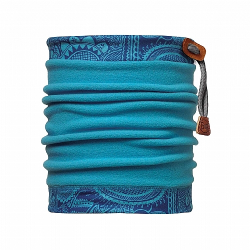 伊斯坦堡藍 抽繩POLAR保暖領巾