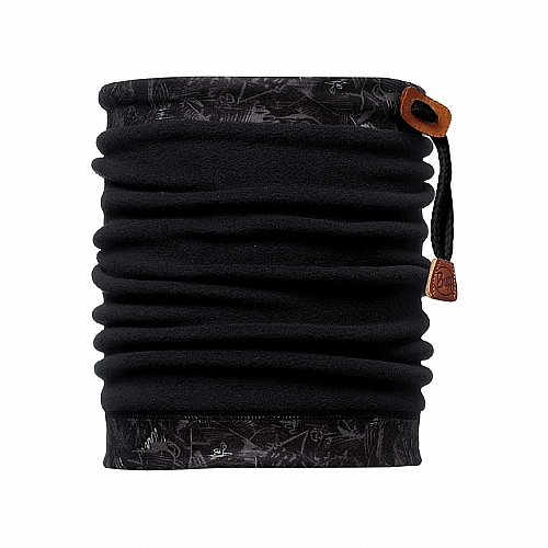 正統之黑 抽繩POLAR保暖領巾